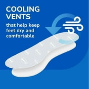 Dr. Scholls Air Pillo White Insole Cushion Insert, Unisex Adult, 2-Pack