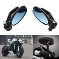 thumbnail image 1 of All Aluminum Motorcycle Mirrors, Adjustable Motorcycle Mirrors For Enhanced Visibility, Compact Design Suitable For Most Motorcycles Including Street Bikes, ATVs, Dirt Bikes, And Scooters, 1 of 5