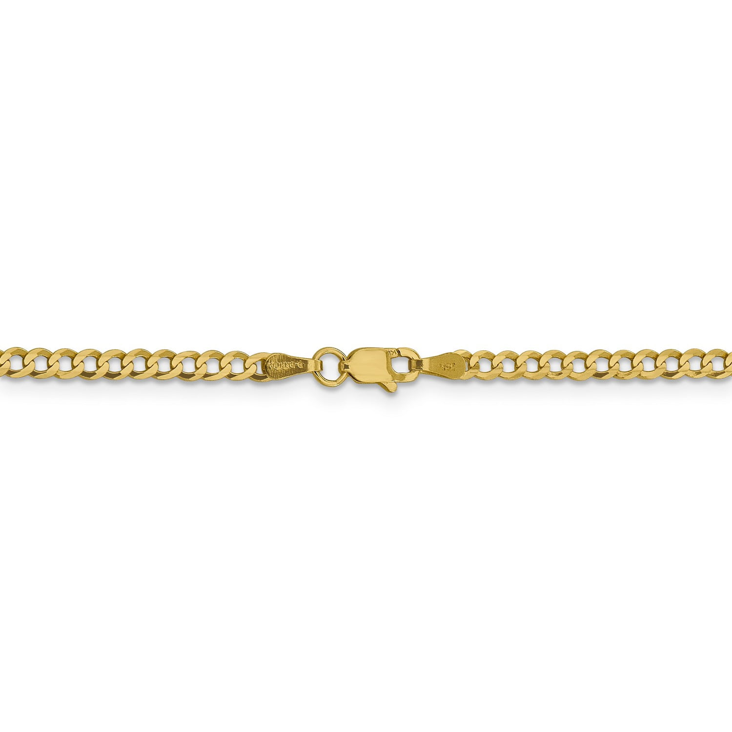 10k Yellow Gold Diamond-Cut Rope Chain 