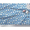 thumbnail image 2 of Soimoi Rayon Fabric Star & Cute Animals Kids Decor Fabric Printed Yard 42 Inch Wide, 2 of 3