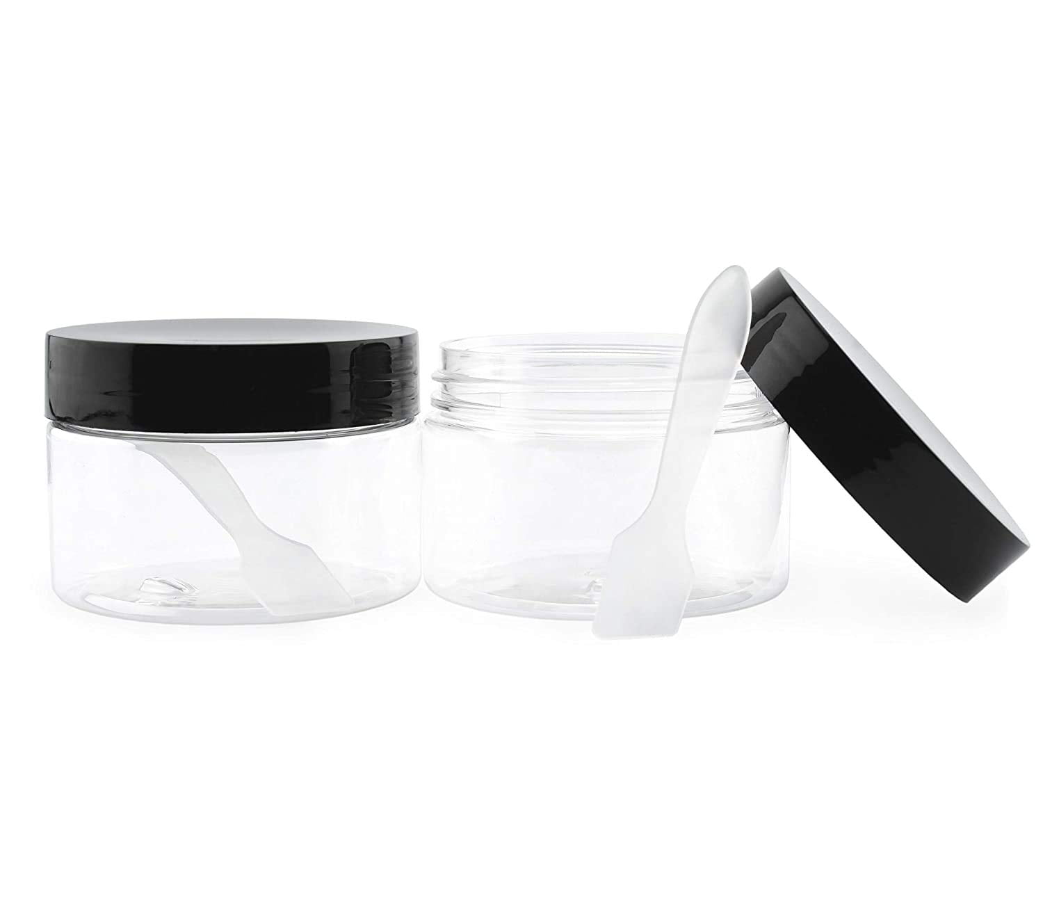 Cornucopia Brands-2.5qt Tall Clear Plastic Canisters With Lids And Labels  3pk : Target