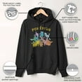 thumbnail image 3 of Men's Pokemon Eeveelutions Pull Over Hoodie Black Large, 3 of 9
