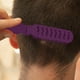 thumbnail image 5 of Cepillo de pelo plegable Peine de viaje con peine de bolsillo Pelo grueso y rizado Cepillo de pelo compacto para viajes Peine pequeño plegable para coche Peine portátil para niños y señoras Pelo largo, 5 of 7
