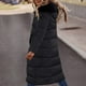 thumbnail image 1 of Abrigo informal con capucha y manga larga para mujer, chaqueta cálida de manga larga con capucha, chaqueta con cuello, abrigo ajustado de invierno para mujer, 1 of 5