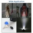 10PCS Portable Keyring Light Torch Mini Keychain LED Flashlight Key