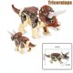 thumbnail image 1 of Figura de dinosaurio Jurásico de gran tamaño, Tiranosaurio Rex, IndoRaptor, Triceratops, juguete de bloques de construcción, regalo, 1 of 5