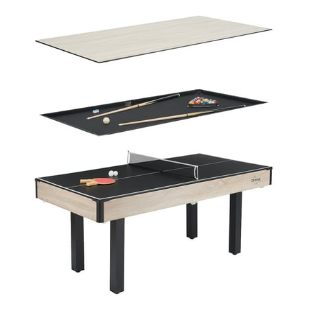 Airzone 3 In 1 Billiards Table Tennis Gaming Table With Table Top