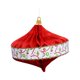 thumbnail image 2 of 4 piezas de guirnalda navideña Hugo de farol de papel con forma de panal decoraciones colgantes para fiesta de Navidad rojo, 2 of 9