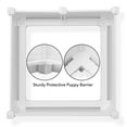 thumbnail image 6 of 48" x 48" x 18" Whelping Box for Dogs and Puppies, Birthing Pen with Rails, 6 of 8