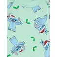 thumbnail image 2 of Stitch Baby Boys Christmas Graphic Bodysuit and Jogger Pants Set, 2-Piece, Sizes 0M-12M, 2 of 8