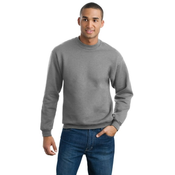 Jerzees Men's SUPER SWEATS NuBlend Crewneck Sweatshirt - 4662M