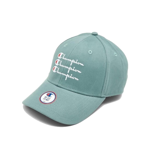 Champion Life Men's Classic Twill Strapback Hat (Teal, Adjustable-One Size Fits Most)