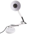 thumbnail image 5 of BOKYAN 23.6" LED Architect Desk Lamp with Clamp, Eye-Protection Folding Metal Swing Arm Table Light for Home Office, White Finish (60 cm / 23.6 inches Height), 5 of 9