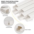 thumbnail image 4 of Kit de fundas BEWAVE de 3 m para bomba de calor Mini Split A/C, 4 of 7