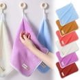 thumbnail image 1 of Feltree Kids 10x10 Inch Soft Absorbent Multifunctional Handkerchief Towel for Face Washing and Hand Drying, 1 of 8