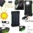 thumbnail image 6 of 50000mAh Portable Outdoor Waterproof Solar Power Bank Camping External Battery Packs with Dual-USB, 6 of 6