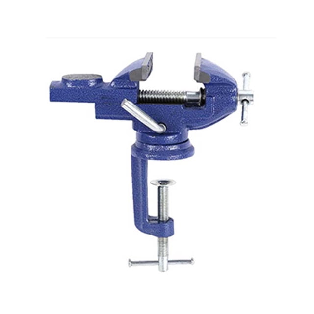 Eigraketly Clip de escritorio para carpintería, accesorio de sujeción profesional para el hogar, juego de tornillo de banco de acero, accesorio de Herramientas manuales y eléctricas Azul 50 mm Eigraketly TO009469-04