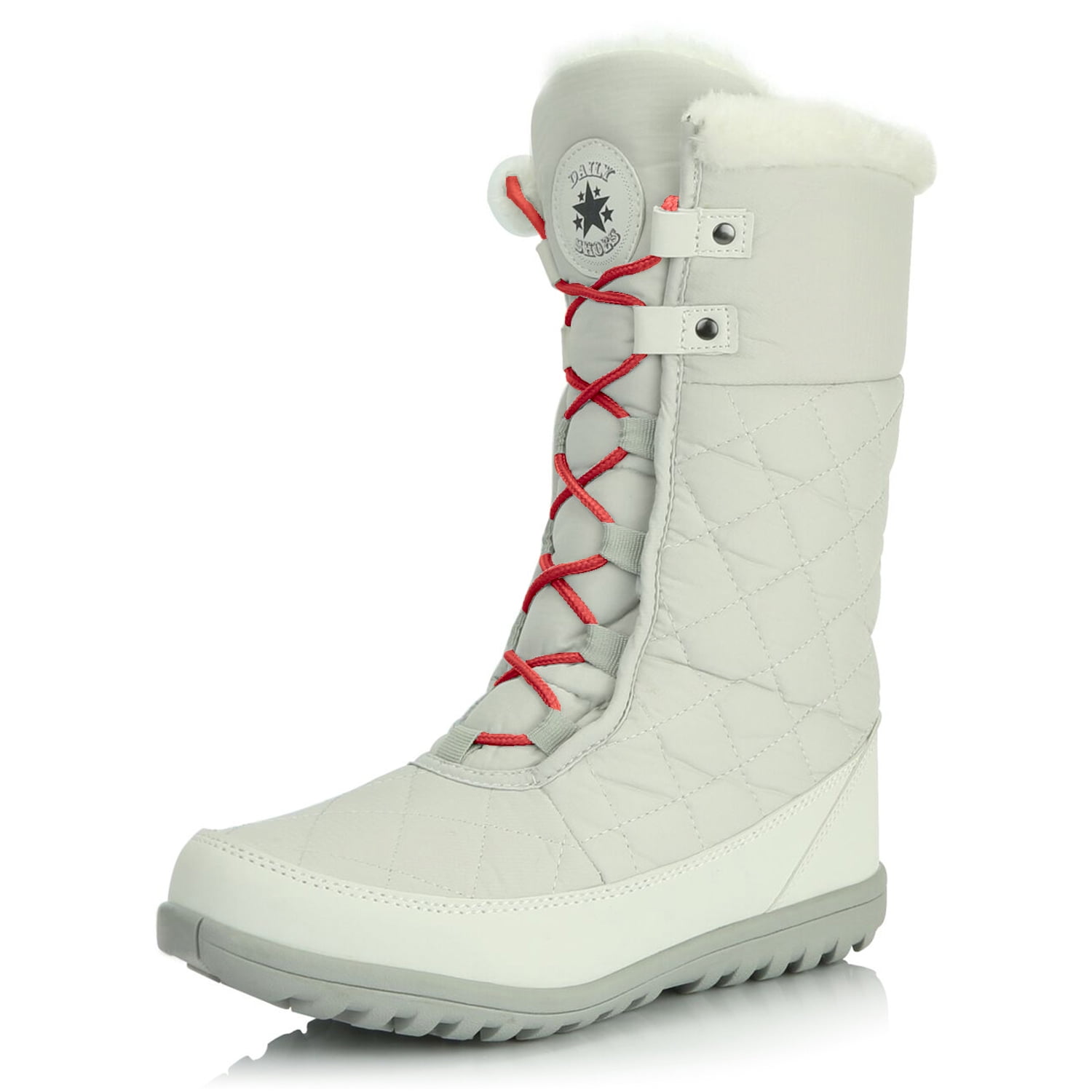 ladies white snow boots