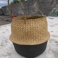 thumbnail image 3 of 1Pcs Woven Planter for Plant Display in Natural Style, 3 of 8