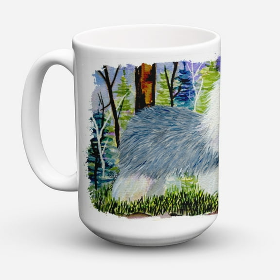 Carolines Treasures SS8641CM15 Old English Sheepdog Coffee Mug 15 oz 15 ounce multicolor
