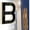 #B, variant on 2026 New Solar House Numbers for Outside, Light Up Address Numbers for House, No Drill Adhesive or Screw Mount, IP65 Waterproof LED Illuminated Modern Address Sign, Dusk to Dawn
