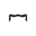 thumbnail image 5 of Meridian Furniture Willow Brown Chenille Fabric Bench, 5 of 11