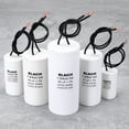 thumbnail image 4 of Uxcell 2 Pcs Capacitor de Arranque CBB60, 90uF 450V 2 Hilos Capacitor de Arranque de Motor Eléctrico para Compresor de Aire, Lavadora, Refrigerador, Aire Acondicionado, Blanco, 4 of 6