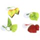 thumbnail image 1 of 4 piezas de hojas para peces Betta, diseño doble, ligeras y realistas, con ventosa para pecera., 1 of 14