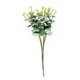thumbnail image 1 of Eucalipto artificial STEM Hojas falsas Decoración Falso Follaje Verde Vase rama de relleno para festival Restaurante de bodas de vacaciones 16 cabezas de longitud 51 cm, 1 of 8