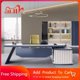 thumbnail image 2 of Standing Vanity Office Desks Meeting Student Desktop Reception Office Desks Appoint Scrivania Salvaspazio Salon Furniture My Lux Decor Round, 2 of 8