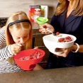 thumbnail image 3 of Cereal Bowl Partitioned Versatile Large Capacity Tableware Dry Wet Separated Oatmeal Bowl Breakfast Plates Tray for Home, 3 of 10