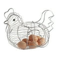 thumbnail image 1 of Panier à Ufs en Forme de Poulet Panier de Rangement pour Fruits pour la Maison, 1 of 8