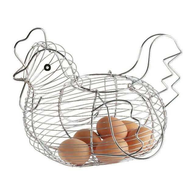 Panier à Ufs en Forme de Poulet Panier de Rangement pour Fruits pour la Maison
