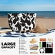 thumbnail image 5 of Fotbe Cow Skin 2 Bolsa de Viaje para Playa - Resistente al Agua, Bolsa Tote de Gran Capacidad y Ligera con 7 Bolsillos para Mujeres y Hombres, 5 of 7