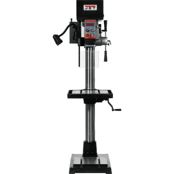 Jet 20In Drill Press With 1 1/4In Drilling Capacity And Power Downfeed