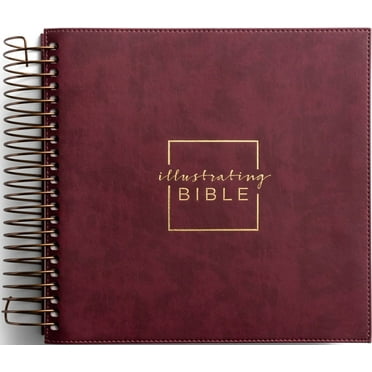 CSB Illustrating Bible - Cranberry (Other)