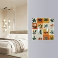 thumbnail image 4 of Yayeee Toggle Light Switch Wall Plate 2-Gang 4.56"x4.48" Decorative Outlet Cover, Cartoon Plants, 4 of 7