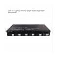 thumbnail image 6 of 6Port 10/100M Ethernet Switch 6 Fiber Port 25KM 2UTP RJ45 Fiber Optical Transceiver Optical Media Converter US Plug, 6 of 8