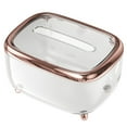 thumbnail image 1 of Caja De Pañuelos, Caja De Almacenamiento De Papel Transparente Con Tapa Magnética, Servilletero Fácil De Girar, Organizador De Almacenamiento De Pañuelos De Escritorio De, 1 of 8