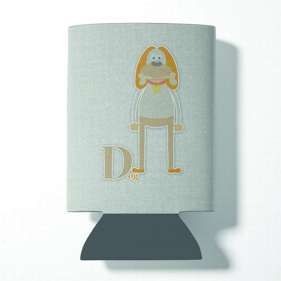 Alphabet D for Dog Can or Bottle Hugger
