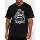 thumbnail image 1 of Ecko Unltd Unisex Black Crown Print T-Shirt, Casual Crew Neck, Summer Knit Top, 1 of 6