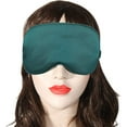 2 Pack Silk Eye Masks for Sleeping Blackout, Natural Mulberry Silk