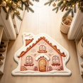 thumbnail image 5 of KKOUHVY Christmas Rug, Non-slipped & Absorbent Christmas Door Mat, Super Soft Cozy Cabin Xmas Front Door Rug for Indoor Entryway, 20x20 inch, 5 of 6