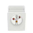 thumbnail image 1 of belgium football sports Desk Pencil Holder Cup Pen Organizer, 1 of 4