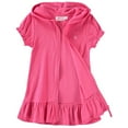 thumbnail image 2 of Pink Lemonade Girls' Hooded Zip-Up Swim Beach Terry Swimsuit Cover Up (2T-16), 2 of 5