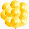 thumbnail image 1 of Xiao Hua 50 globos amarillos premium de 12 pulgadas para fiestas de cumpleaños, globos a granel para despedidas de soltera y decoración de fiestas de graduación., 1 of 4
