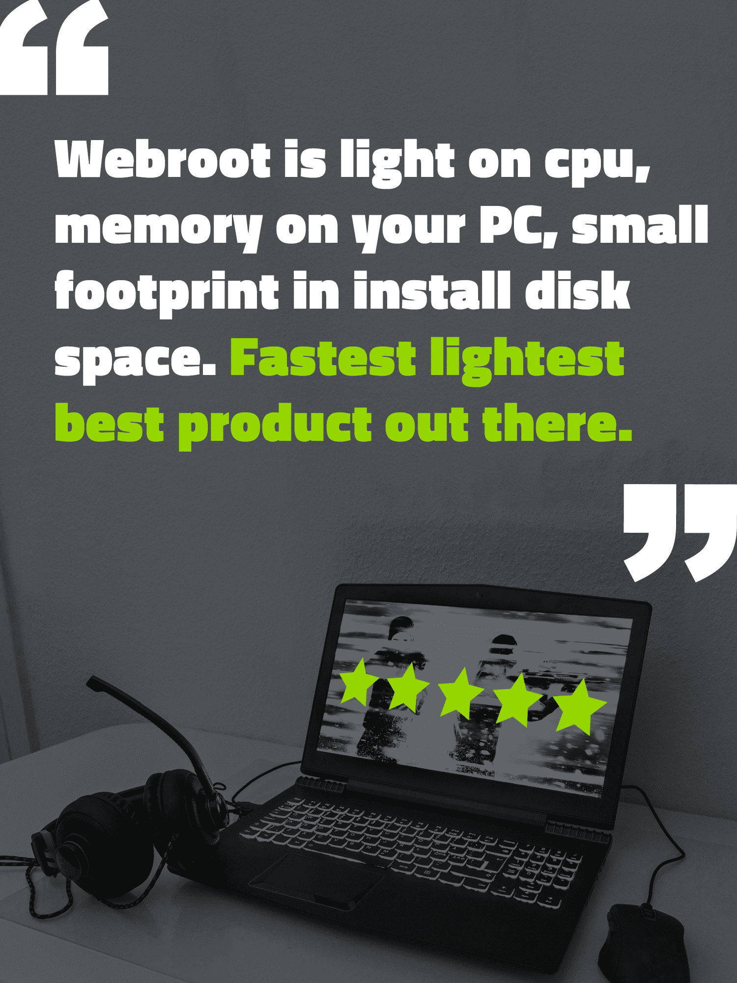 Webroot Antivirus for PC Gamers, 1 Devices, 1 Year Subscription – Windows/MacOS [Digital Download]