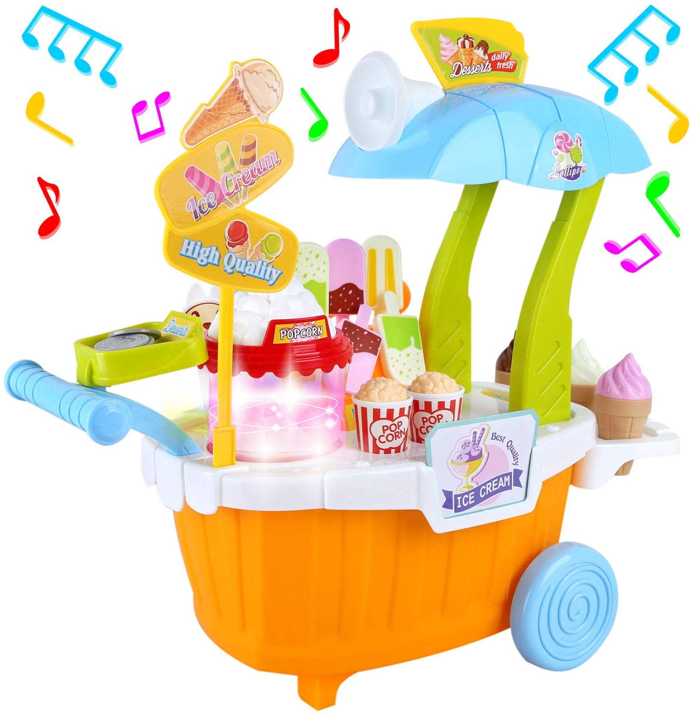 children's ice cream cart