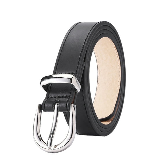 Cinturón de moda Sonducket para mujer negro 110cm