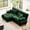 Green, variant on Holaki L-Shaped Cloud Couch Sectional Sofa, Chenille 2-Seater Sofa with Convertible Ottoman, 2 Lumbar Pillows and 2 Throw Pillows, Pink